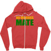 no worries mate Zipper Hoodie