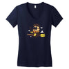 science wizard Women's V-Neck T-Shirt