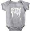 XXXTENTACION Revenge Kill white logo Baby Bodysuit
