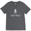 ashens vinnie vole V-Neck Tee