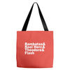 afrika bambaataa Tote Bags