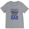 Behind Every Great Driller's Daughters Is A Truly Amazing Dad V-Neck Tee