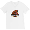 Clever Girl V-Neck Tee