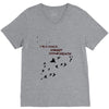 I'm A Goner (f104) V-Neck Tee