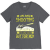 long range shooting V-Neck Tee