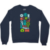 time machines Crewneck Sweatshirt