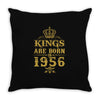 kings are born in 1956 Throw Pillow