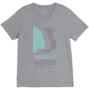 women's march 2017 on washington V-Neck Tee