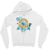 turn the time twist the space Zipper Hoodie