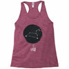 Leo Zodiac Sign Minimal Design Racerback Tank
