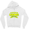 if life gives you lemons, add vodka t shirt Zipper Hoodie