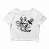 pirate octopus Crop Top