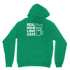 real men love cats Unisex Hoodie