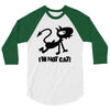 i'm not cat 3/4 Sleeve Shirt