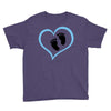 Baby Boy with Heart Any Name Customized Youth Tee