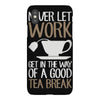 never let work iPhoneX