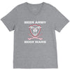 beer army beer wars V-Neck Tee