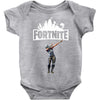 fortnite dab (white) Baby Bodysuit