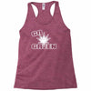 go green Racerback Tank
