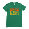 you can't scare me i'm a 1st grade teach Ladies Fitted T-Shirt