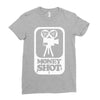 money shot Ladies Fitted T-Shirt