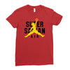 Super Saiyan Air Ladies Fitted T-Shirt