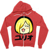 yuri on ice happy Zipper Hoodie