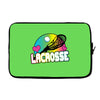 neon lacrosse Laptop sleeve