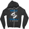 Uncle is my Name Fishing Is My Game Zipper Hoodie