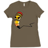 pencil monster Ladies Fitted T-Shirt