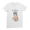 the big meowski Ladies Fitted T-Shirt