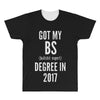 bs degree funny graduation All Over Men's T-shirt