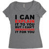 i can explain it to you but i can't understand it for you Women's Triblend Scoop T-shirt