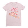 never retreat never surrender Ladies Fitted T-Shirt