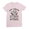 anxiety attack Ladies Fitted T-Shirt