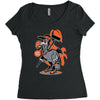cherry hill Women's Triblend Scoop T-shirt