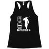 eat sleep battlefield 4, funny Racerback Tank