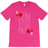 king of hearts playing card T-Shirt