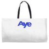 vote aye for scotland scottish yes independence Weekender Totes