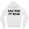 kale yeah i'm vegan Zipper Hoodie