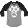 angry lion 3/4 Sleeve Shirt