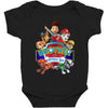paw patrol birthday boy  brother Baby Bodysuit