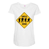 turtle xing Maternity Scoop Neck T-shirt