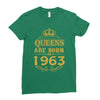 queens are born in 1963 Ladies Fitted T-Shirt