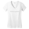 bibliophi Women's V-Neck T-Shirt