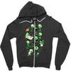 lawn of the dead Zipper Hoodie