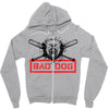 bad dog 5 Zipper Hoodie