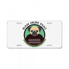 bah hum pug License Plate