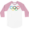 olympic rings 3/4 Sleeve Shirt