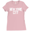 new york city ringer Ladies Fitted T-Shirt